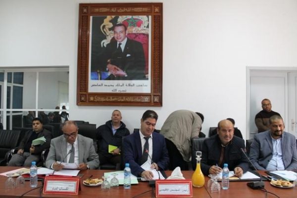الدورة الاستثنائية للمجلس الإقليمي للدريوش (1)